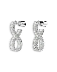 Hyperbola Infinity Inside Out Hoop Earrings