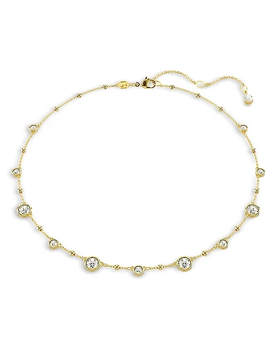 Swarovski Imber Scattered Round Cut Necklace, 17.72