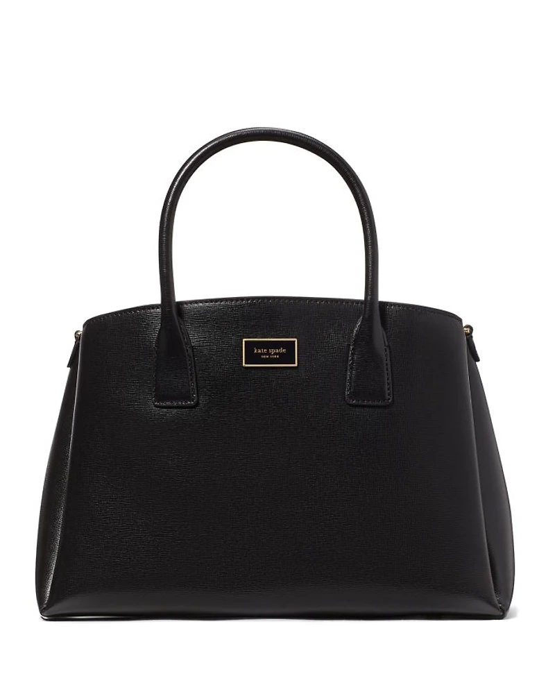 Serena Saffiano Leather Satchel