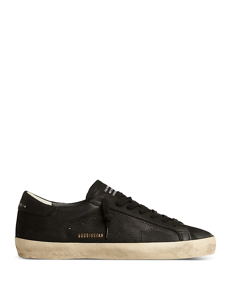Golden Goose Men's Super Star Lace Up Sneakers