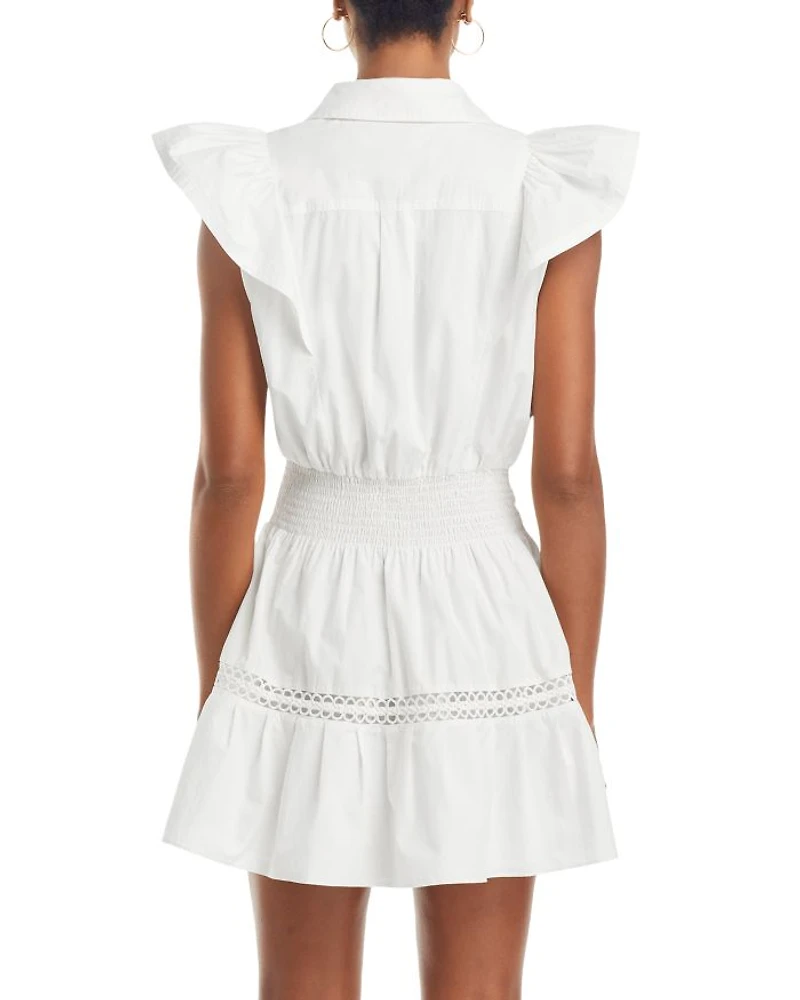 Marceline Cotton Belted Shirt Dress