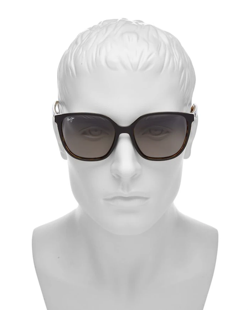Good Fun Polarized Round Sunglasses, 57mm