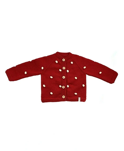 Sevim Handmade Unisex Cardigan Poppy