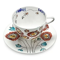 Serax Marni Anemone Cappuccino Cup and Saucer