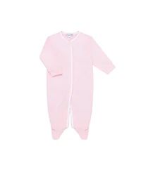 Nellapima Girls' Pink Bubble Baby Footie