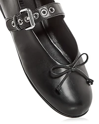 Women's Buckle Ballet Flats