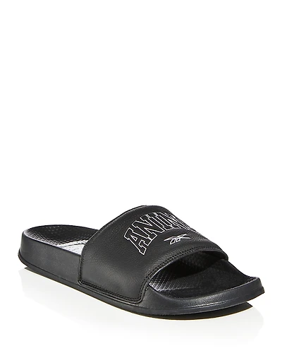 Reebok x Anine Bing Women's Classic Leather Slide Sandals