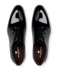 Men's Angelo Patent Lace Up Oxford Dress Shoes