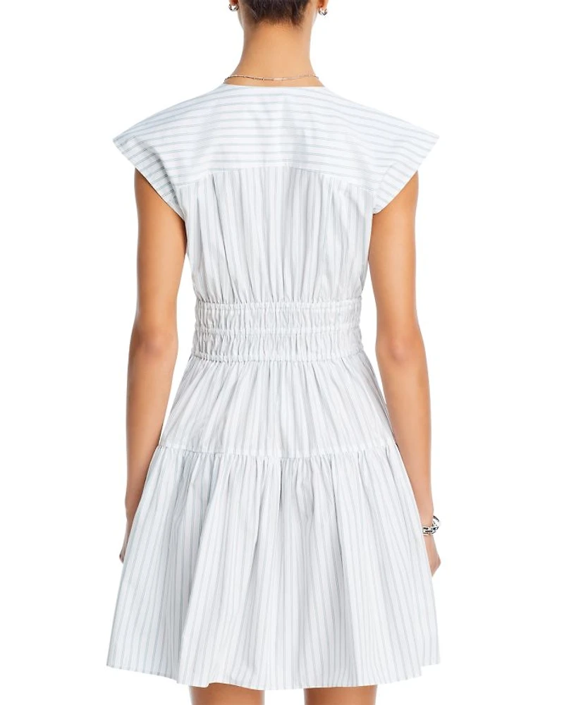 Tora Cotton V Neck Dress