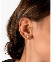 Girls' 14K Gold Paw Print Stud Earrings - Baby, Little Kid, Big Kid