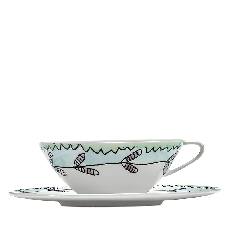 Serax Marni Blossom Milk Tea/Coffee Cup & Saucer