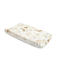 Crane Baby Kendi Quilted Change Pad Cover - Safari