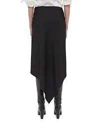 Scarf Hem Skirt
