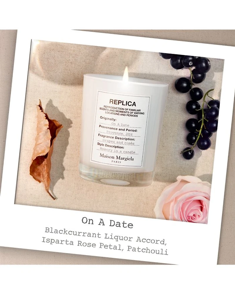 Replica On a Date Scented Candle 5.8 oz.
