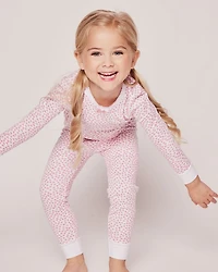 Girls' Pima Cotton Sweethearts Pajama Set - Little Kid, Big Kid