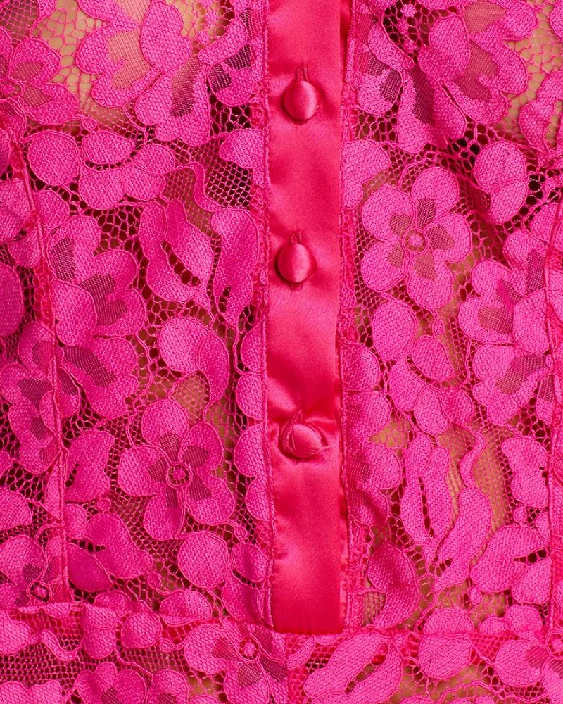 Magnolia Lace Teddy