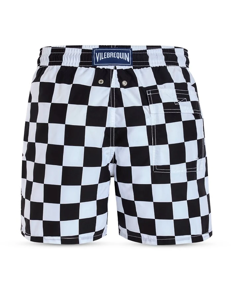 Moorea Checkered Swim Trunks