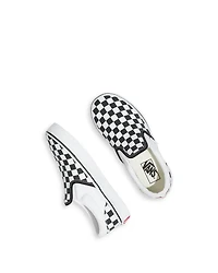 Unisex Checkerboard Slip On Sneakers - Walker, Toddler