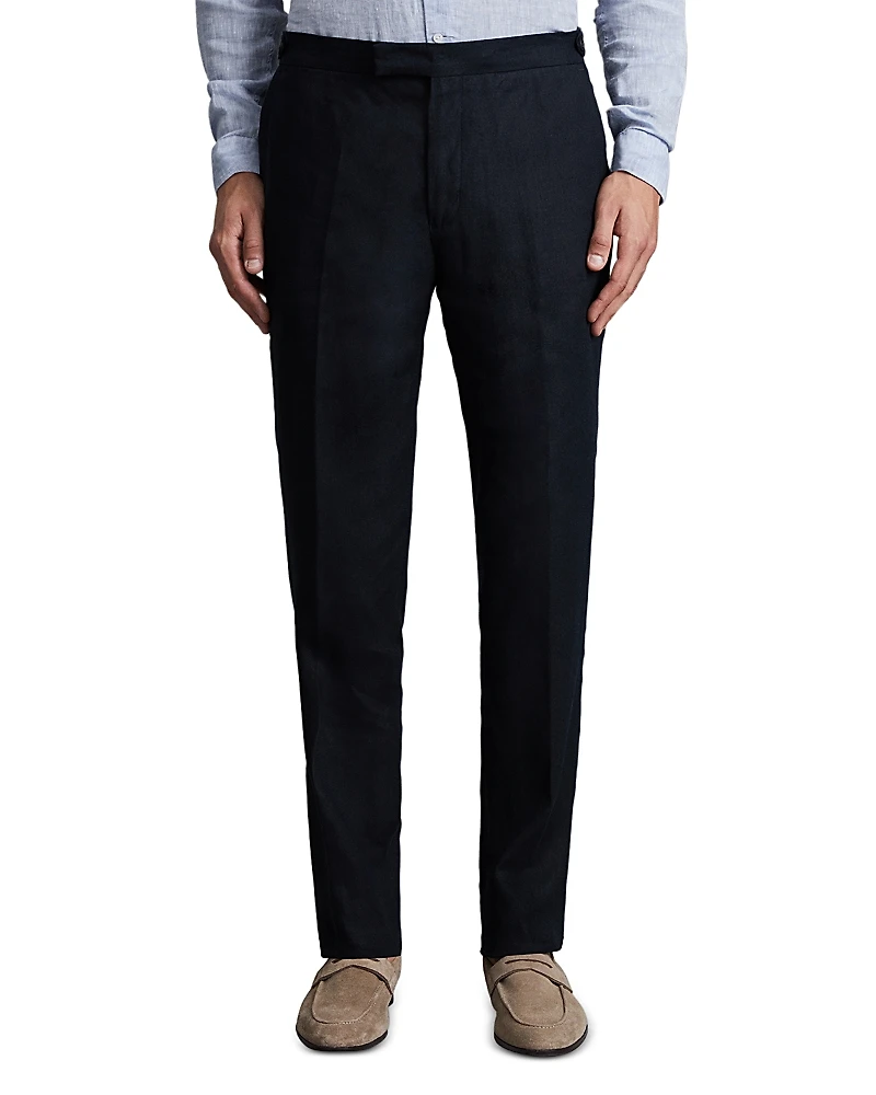 Reiss Kin Slim Fit Linen Mixer Trousers