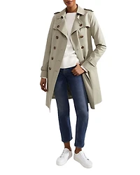 Saskia Double Breasted Trench Coat