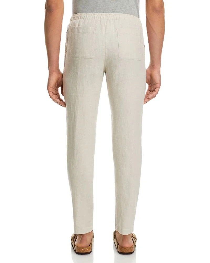 Bo Linen Regular Fit Drawstring Pants