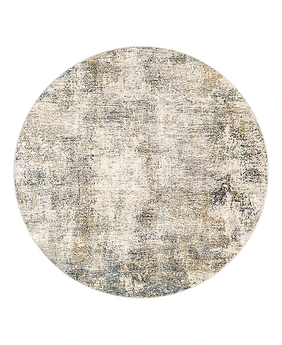 Livabliss Cardiff Cdf-2304 Round Area Rug, 7'10 x 7'10
