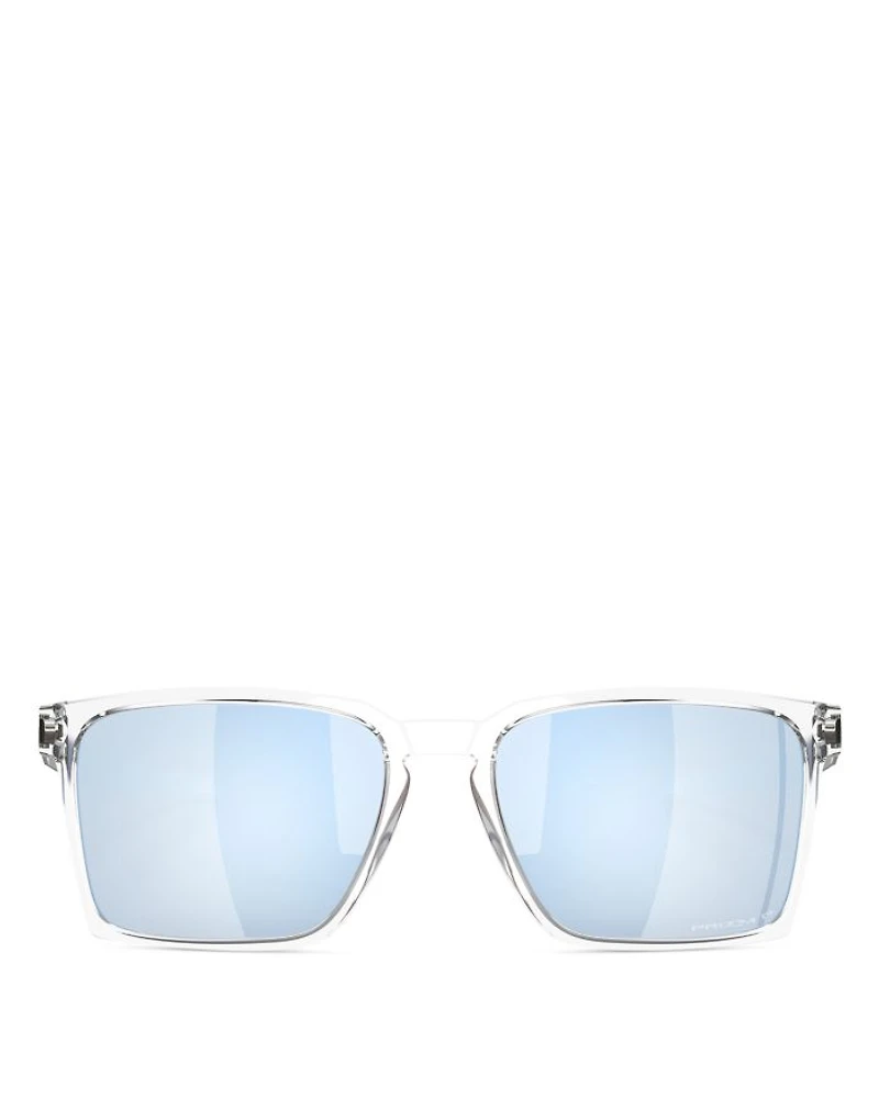 Polarized Rectangular Sunglasses, 56 mm