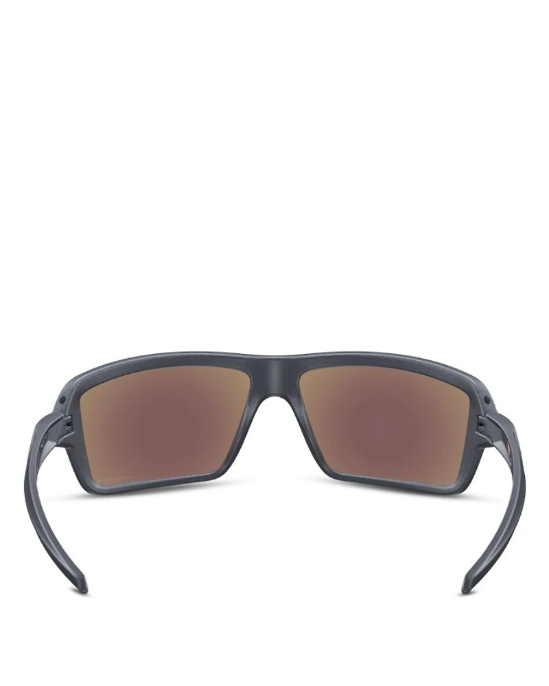 Cables Rectangular Sunglasses, 63mm
