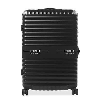 Fpm Milano Bank Zip Deluxe Extra Large Checked Suitcase