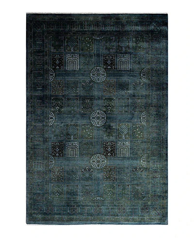 Bloomingdale's Fine Vibrance M1251 Area Rug, 6'1 x 9'