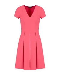 Techno Cady Short Sleeve Dress