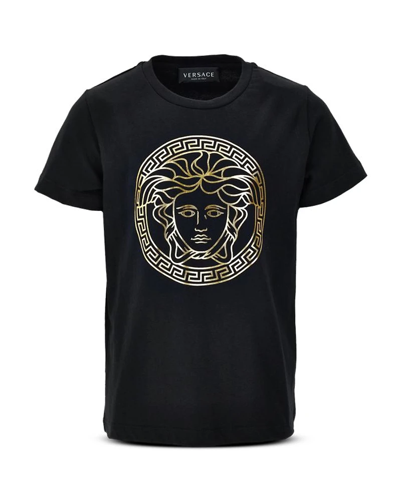 Boys' Cotton Jersey Medusa Logo Tee - Little Kid