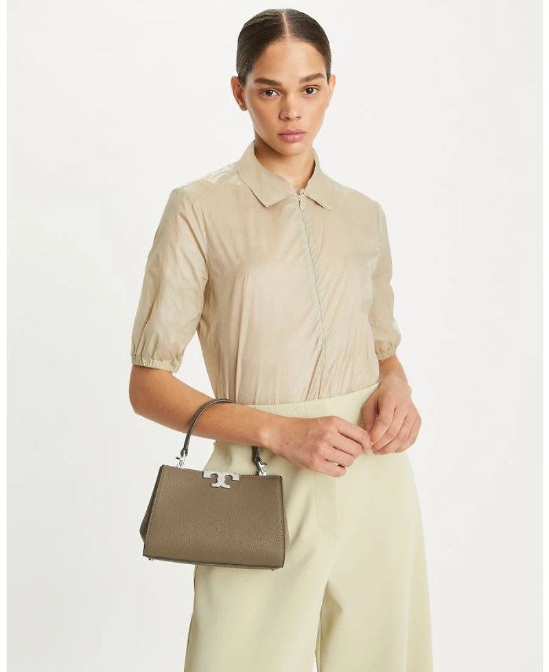 Mini Eleanor Leather Satchel