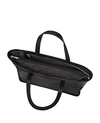 Le Foulonné Large Leather Shoulder Tote
