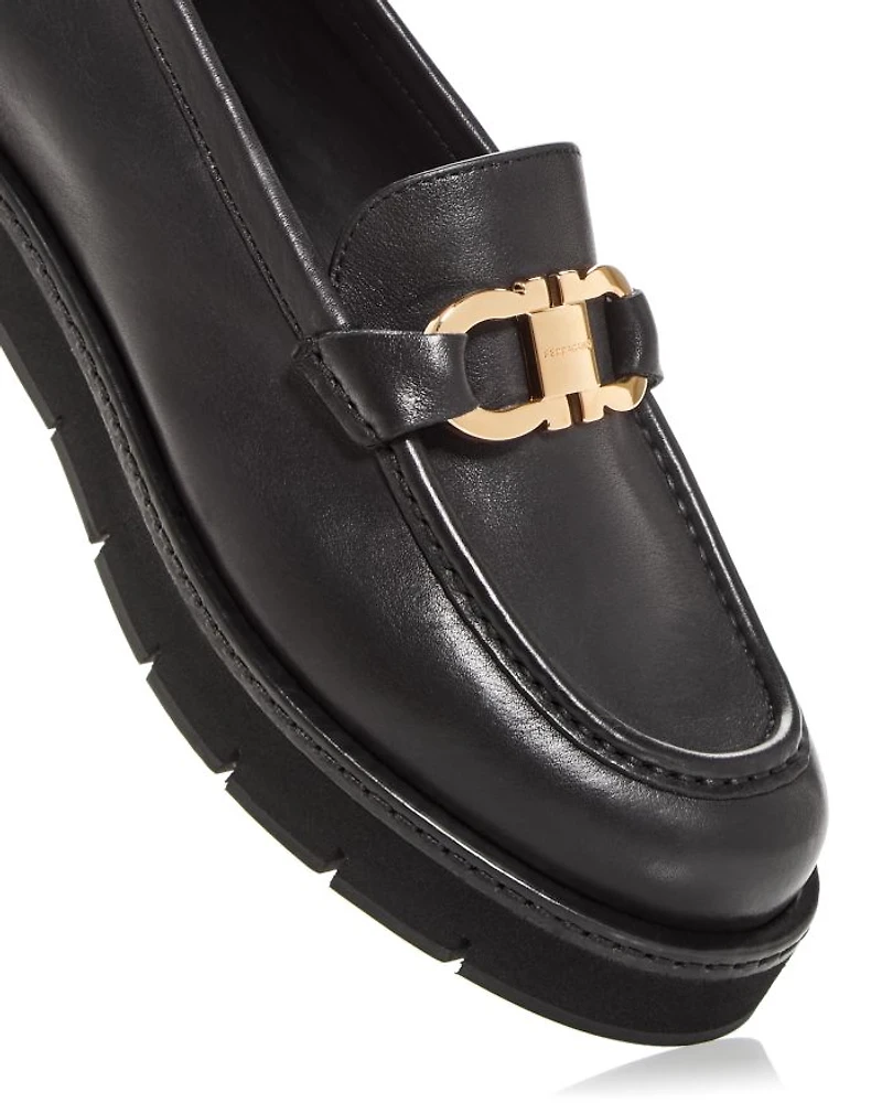 Women's Maryan Gancini Lug Sole Loafers