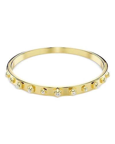 Numina Crystal Raised Bezel Bangle Bracelet