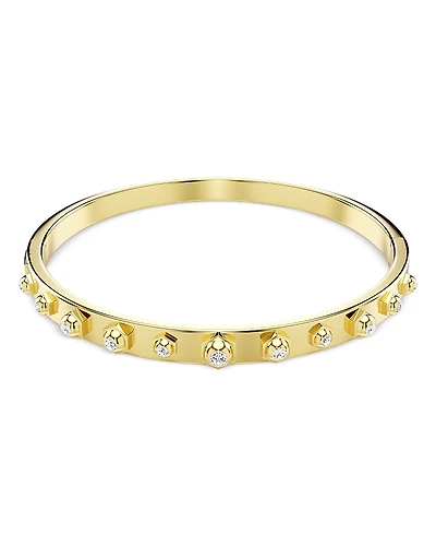 Swarovski Numina Crystal Raised Bezel Bangle Bracelet