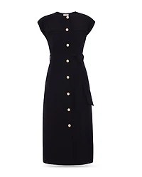 Tania Tie Waist Shirtdress