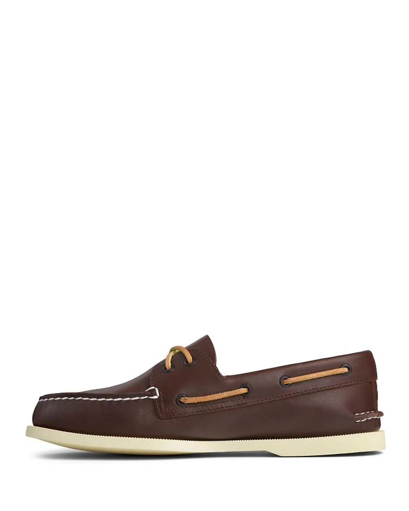 Men's Authentic Original Two Eye Leather Boat Shoes