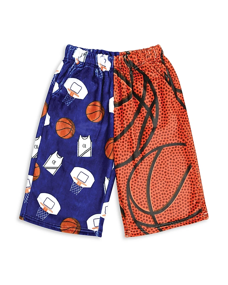 Iscream Boys' Hoop Dreams Plush Shorts - Big Kid
