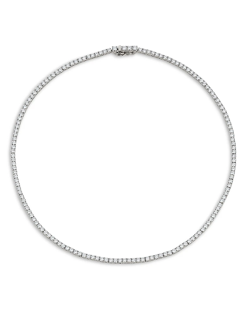 Nadri 2.5mm Cubic Zirconia Tennis Necklace, 16