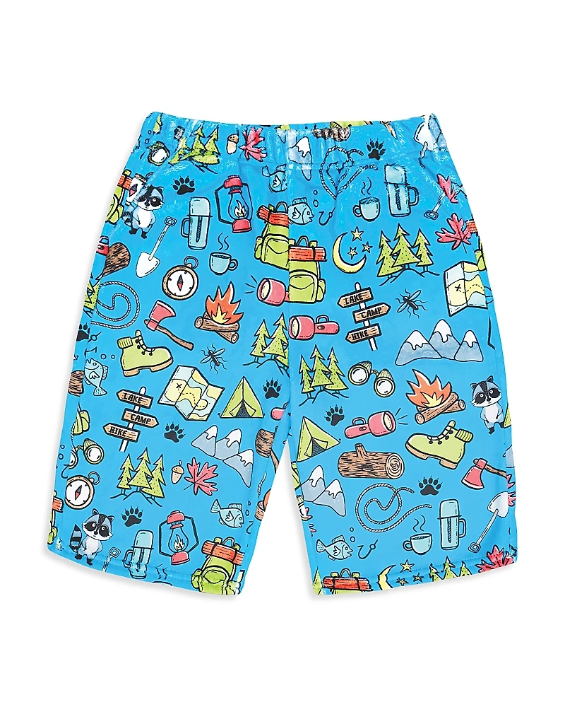 Iscream Boys' Camp Out Plush Shorts - Little Kid, Big Kid