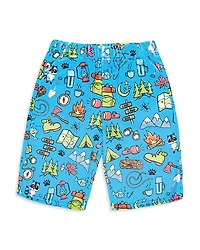 Iscream Boys' Camp Out Plush Shorts - Little Kid, Big Kid