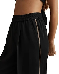 Remi Side Stripe Wide Leg Pants