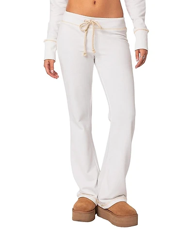 Edikted Alexia Low Rise Sweatpants