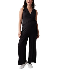 Ingrid & Isabel Maternity Sleeveless Knit Jumpsuit