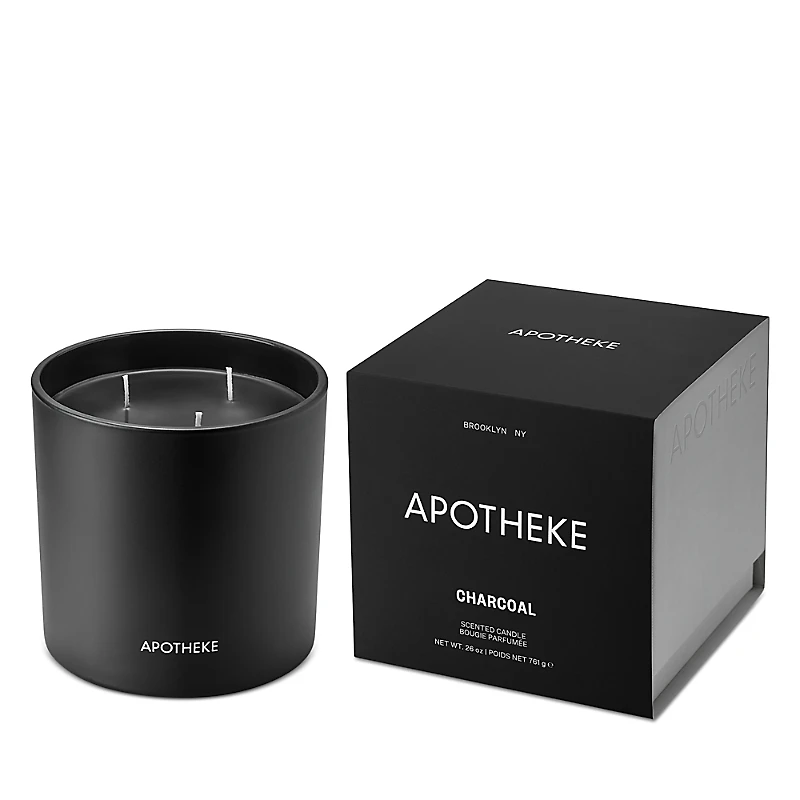 Apotheke Charcoal Scented 3-Wick Candle, 26 oz.