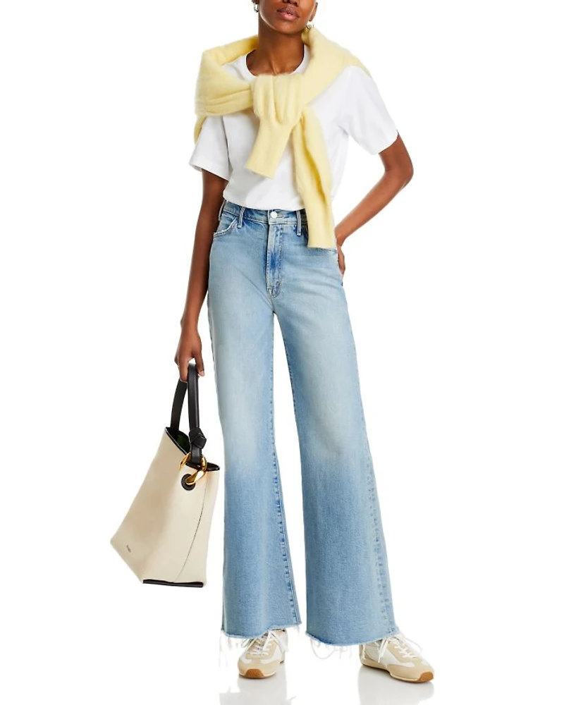 The Hustler Roller Frayed Jeans I Confess