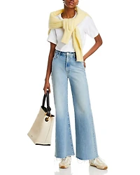 The Hustler Roller Frayed Jeans I Confess