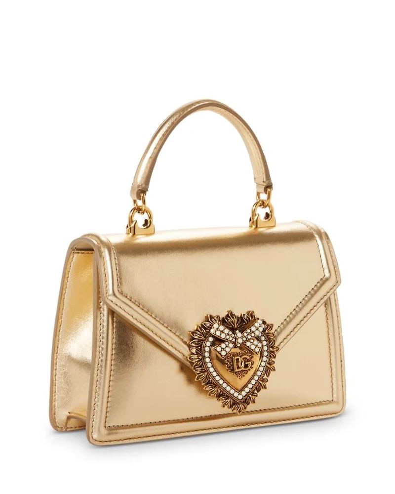 Small Smooth Leather Devotion Bag
